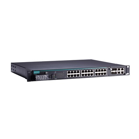Moxa Iec 61850-3 Mgd Rckmnt Eth. Swtch System W/ Up To 28, Pt-7528-24Tx-Wv PT-7528-24TX-WV
